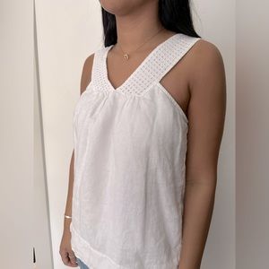 JCREW LINEN TOP